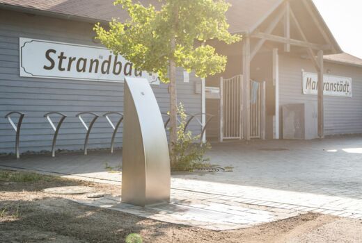 Trinkbrunnen Trinkwasserbrunnen Strandbad Kulkwitzer See Markranstädt